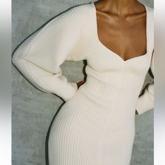 Mara Hoffman Marilyn Sweater Dress XXS - Picture 2 of 7